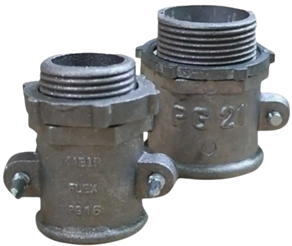 گلند فلزی دو پیچ