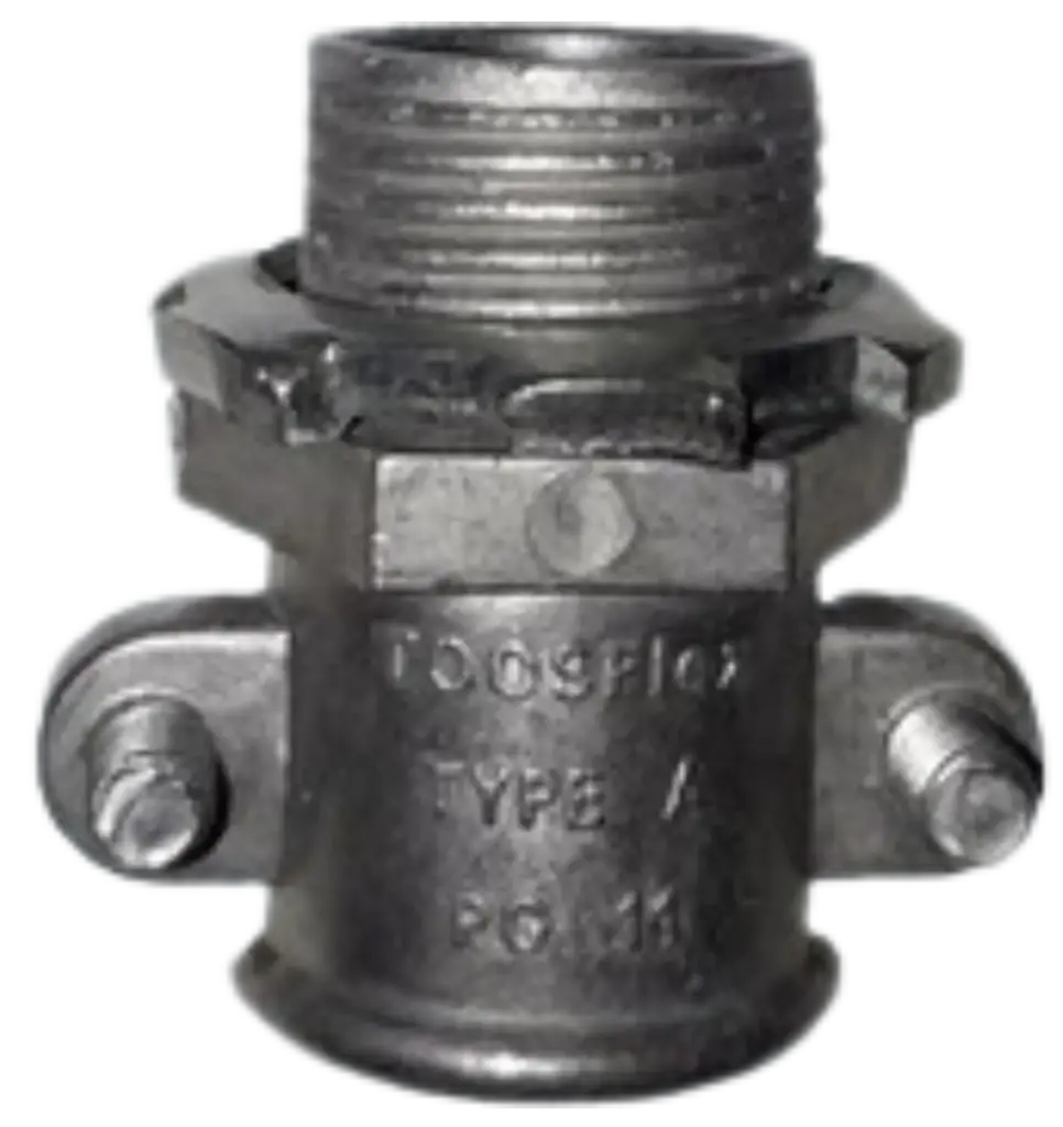 گلند فلزی دو پیچ