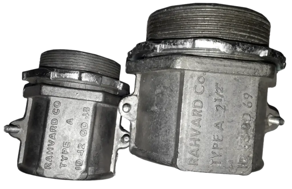 گلند فلزی دو پیچ