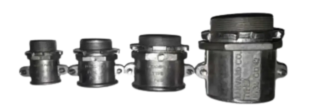 گلند فلزی دو پیچ